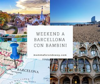 Barcellona con bambini