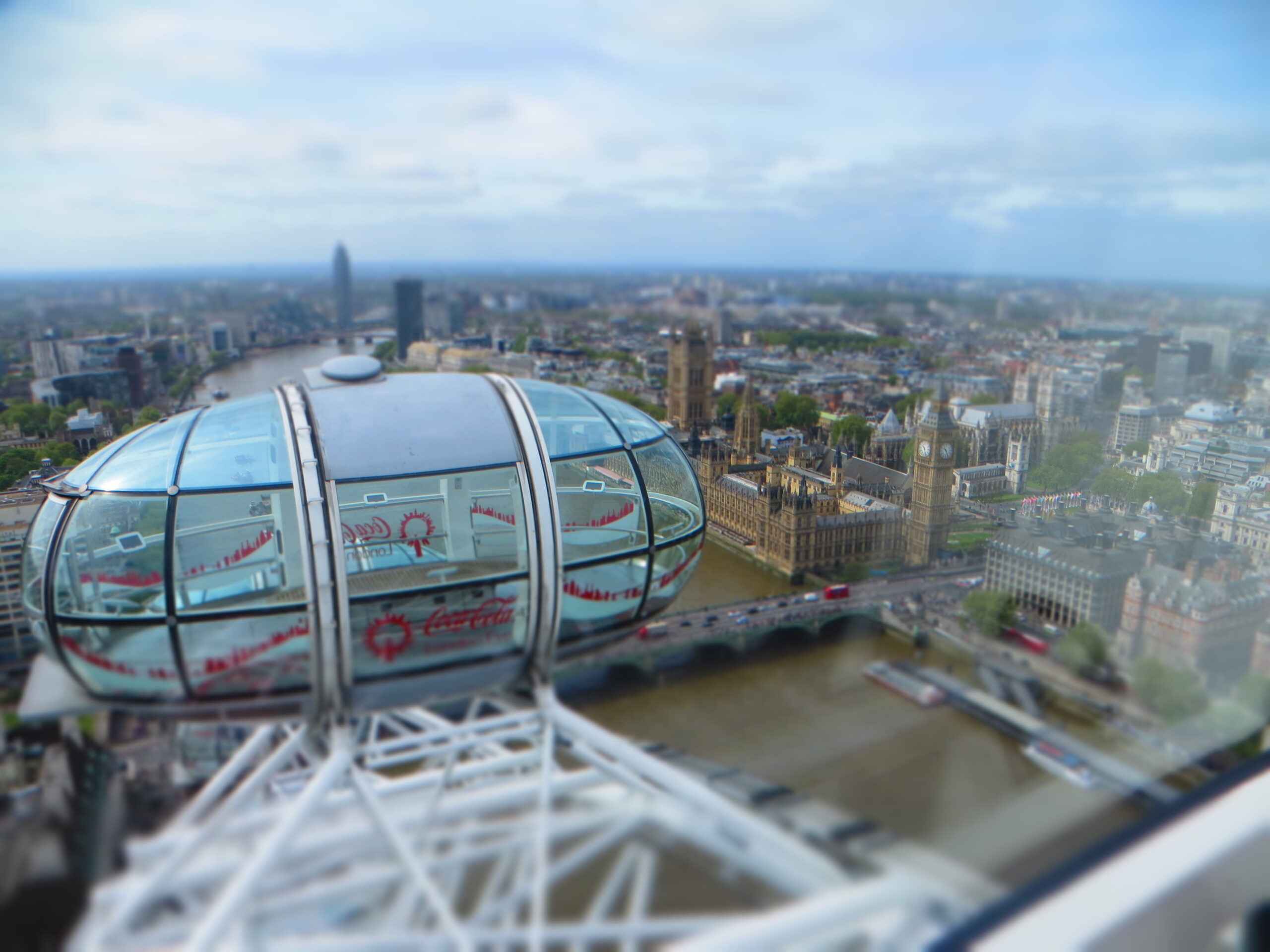 la ruota panoramica di Londra