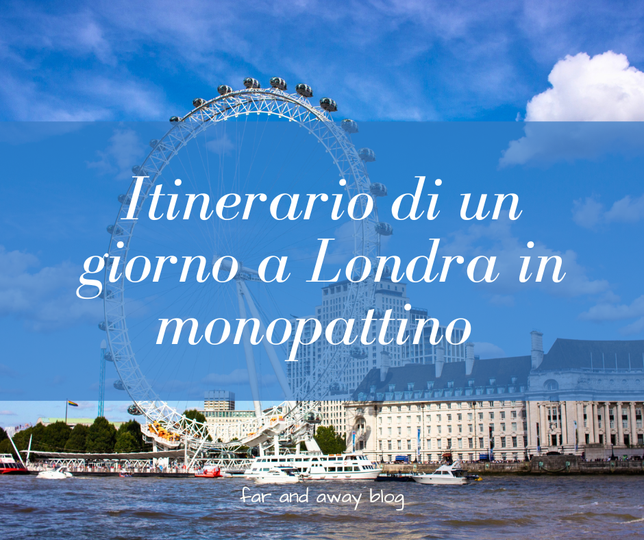 itinerario di un giorno a Londra