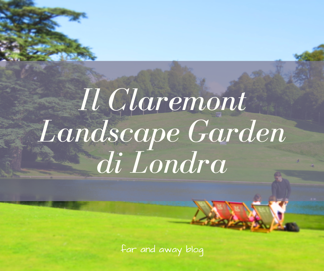 Parco giardino di Londra il Claremont Landscape Garden