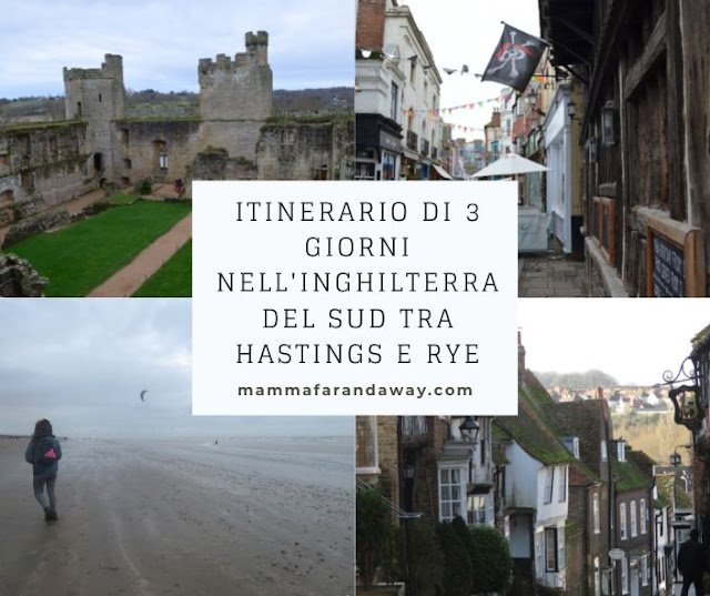 itinerario Hastings e Rye