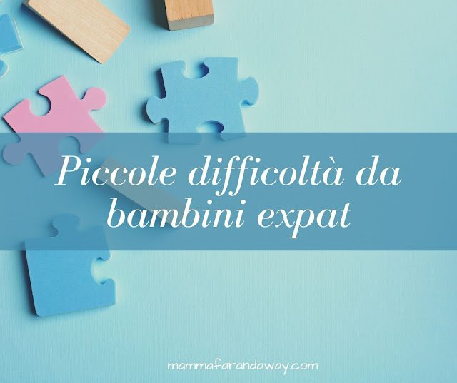 bambini espatriati difficoltà