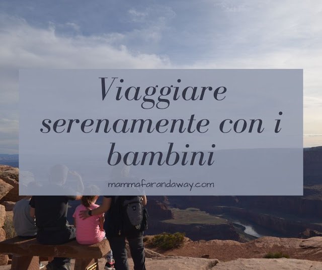 consigli per viaggiare con bambini