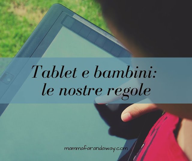 regole per usare tablet
