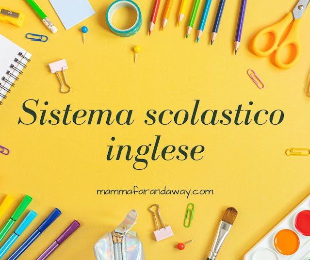 sistema scolastico inglese