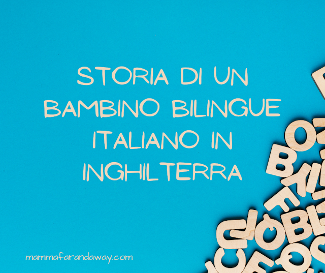 storia di un bambino bilingue