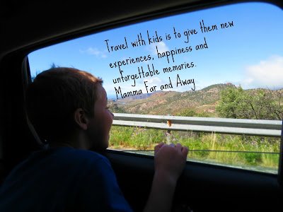 viaggiare con bambini