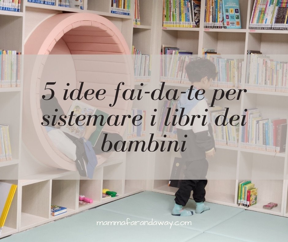 organizzare libri per bambini
