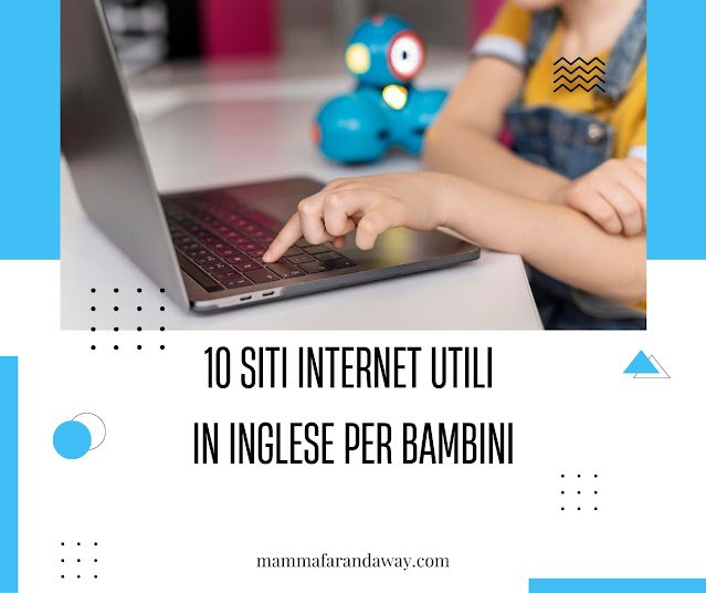siti in inglese per bambini