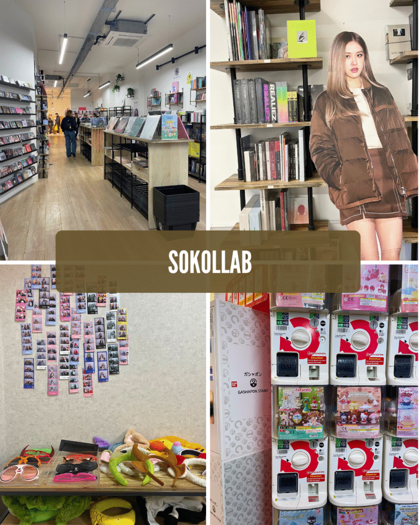 negozio coreano a londra